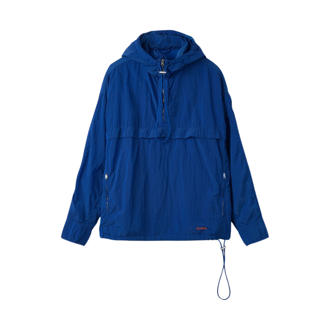 써네이 드로스트링 나일론 아노락 오션 블루(Sunnei Drawstring Nylon Anorak Ocean Blue)