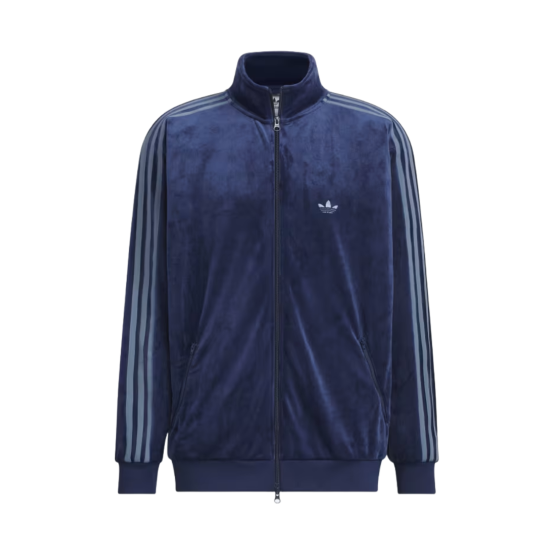 JM2269 Adidas Beckenbauer Velour Track Jacket Night Indigo - JP Sizing