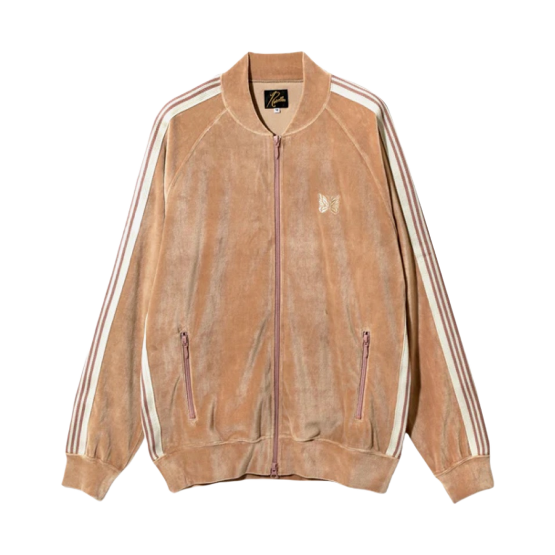 니들스 R.C. 트랙 자켓 벨루어 올드 로즈(Needles R.C. Track Jacket Velour Old Rose)