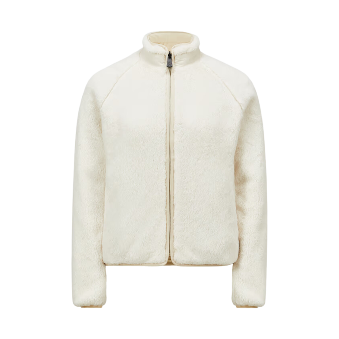 (W) 몽클레르 리버시블 폴라텍 집업 스웨트셔츠 화이트 - 25SS((W) Moncler Reversible Polartec Zip-Up Sweatshirt White - 25SS) - 1