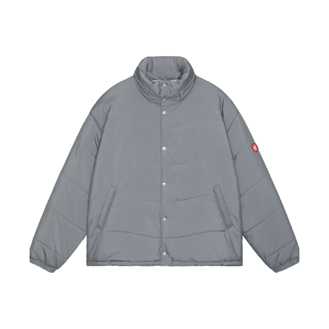 카브엠트 웨이브 스티치 퍼프 자켓 그레이 - 23FW(Cav Empt Wave Stitch Puff Jacket Grey - 23FW) - 1