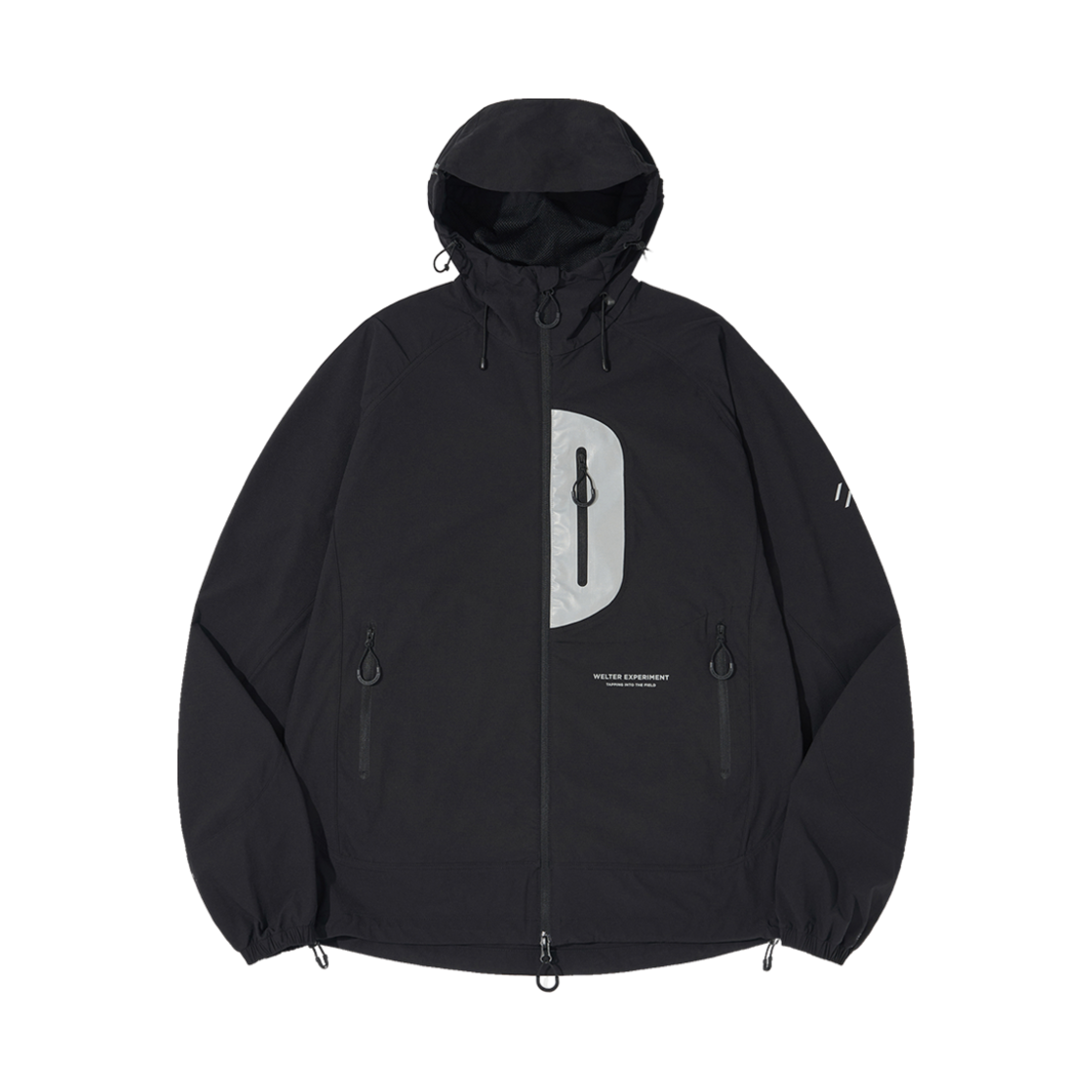 WOL069 Welter Experiment Ripstop Stretch Soft Shell Jacket Black