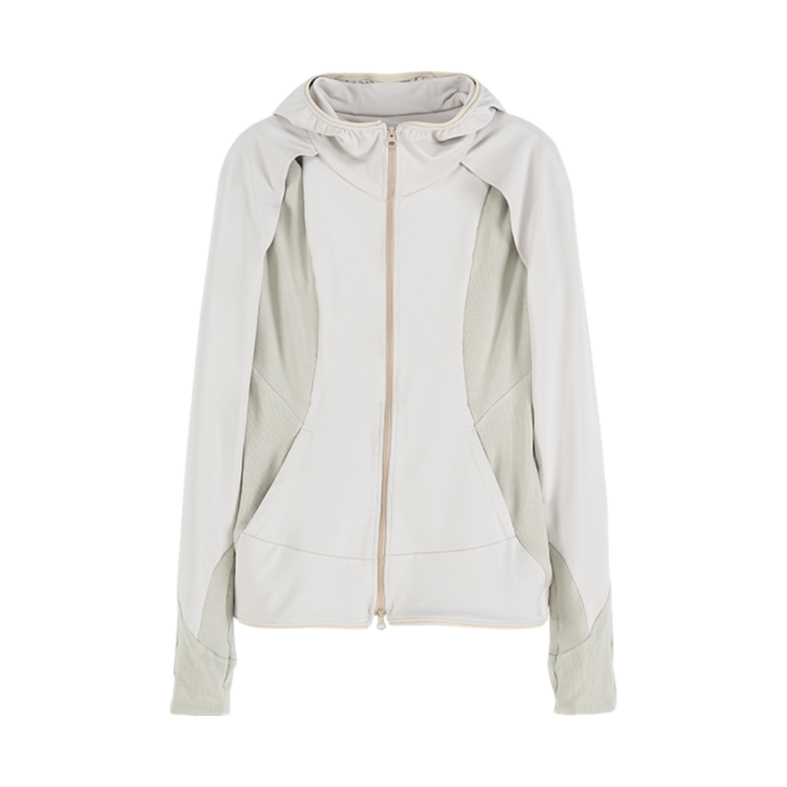 KY25SPSLT04 Kiyoi Jersey Light Jacket Ivory