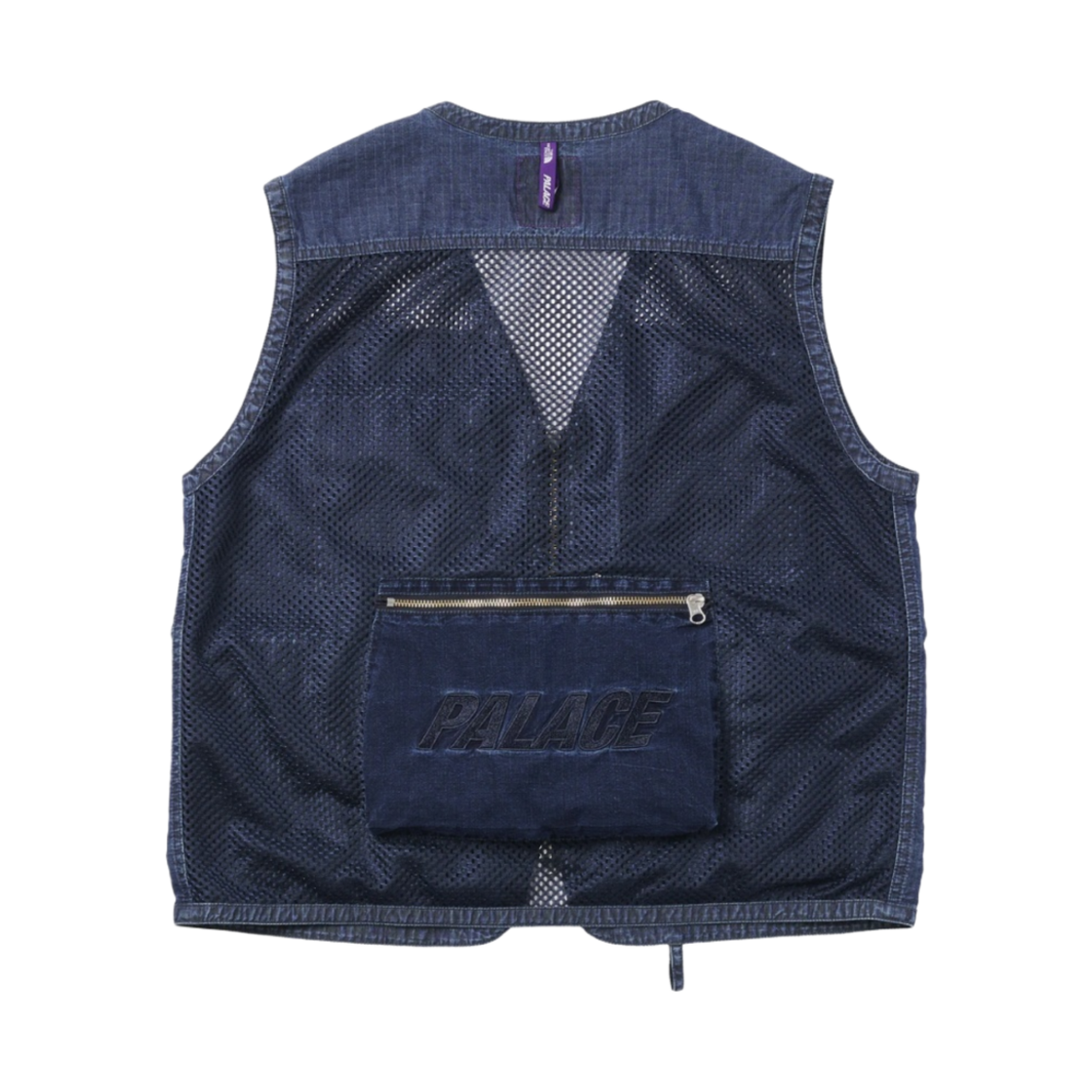 팔라스 x 노스페이스 퍼플 라벨 인디고 립스탑 메쉬 베스트(Palace x The North Face Purple Label Indigo Ripstop Mesh Vest) - 2