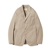 Pottery Washed Sports Jacket KAYANU Cotton Vintage Chino Cloth Resilient Finish Grege