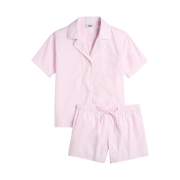 (W) Sleepy Jones Corita Pajama Set Pink End on End