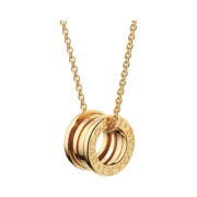 Bulgari B.Zero1 Necklace Small Round Pendant Yellow Gold