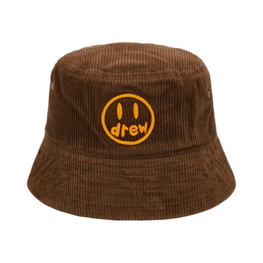 Drew House Painted Mascot Bucket Hat Brown - Ssense Exclusive
