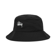 Stussy Metallic Nylon Ripstop Boonie Black