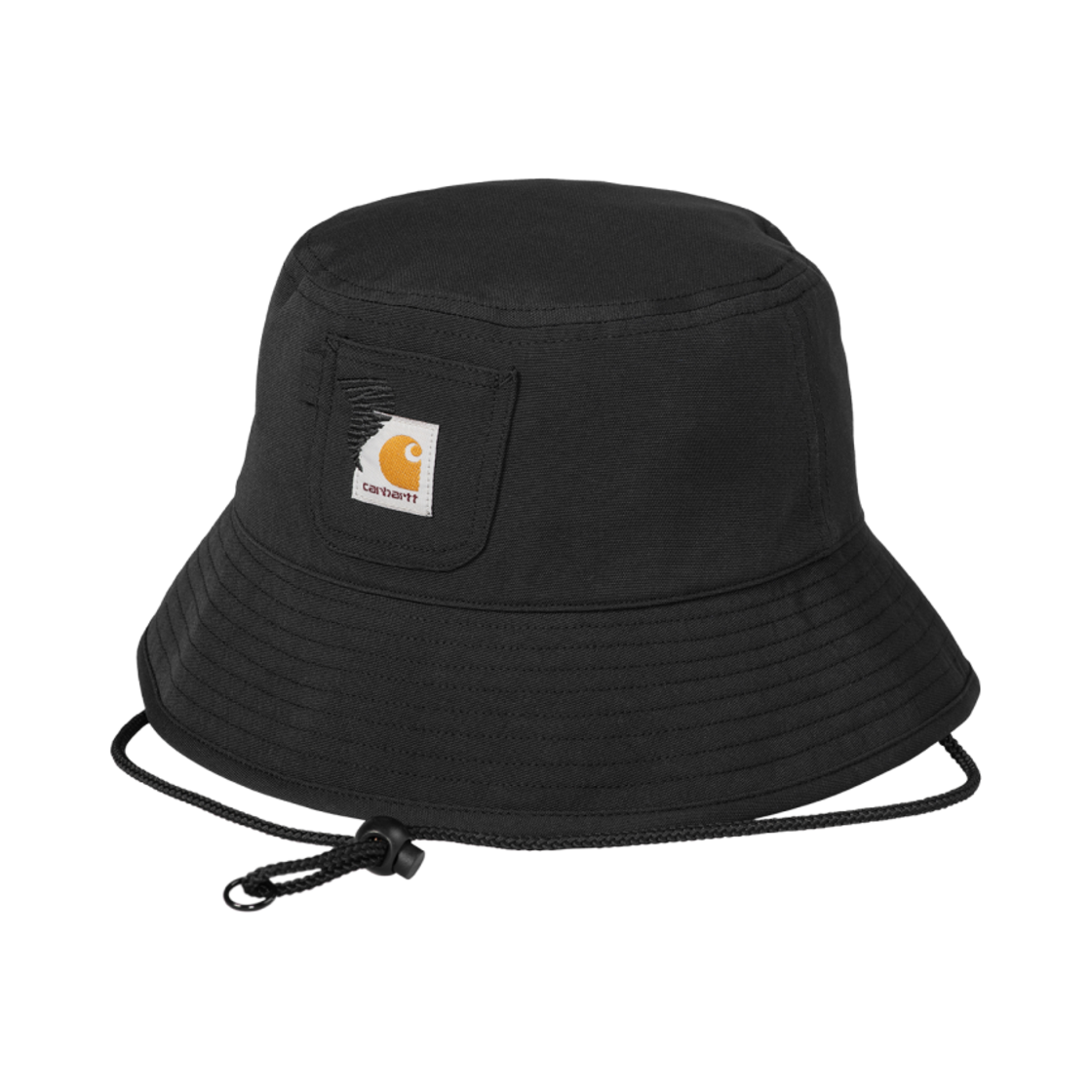 칼하트 WIP x 인빈시블 15 버킷햇 블랙(Carhartt WIP x Invincible 15 Bucket Hat Black)