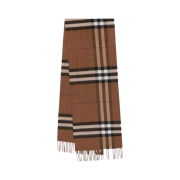 Burberry Classic Check Cashmere Muffler Birch Brown