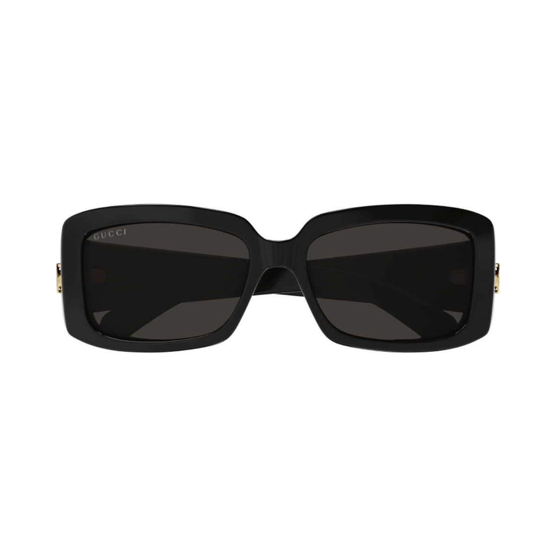 GG1403SK-001 (W) Gucci Square Frame Acetate Sunglasses Black
