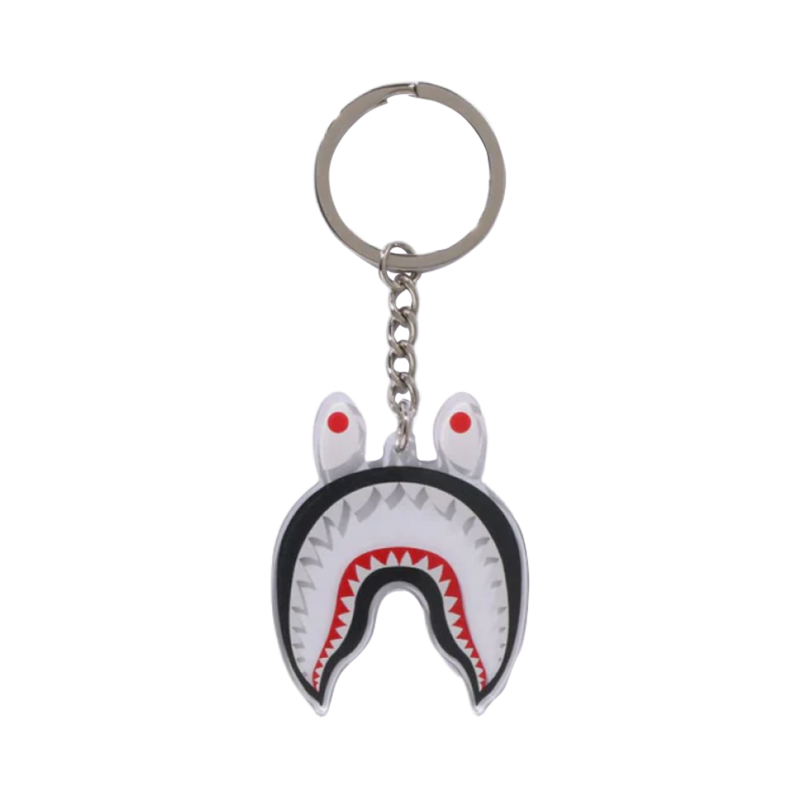 - BAPE Shark Acrylic Keychain Clear