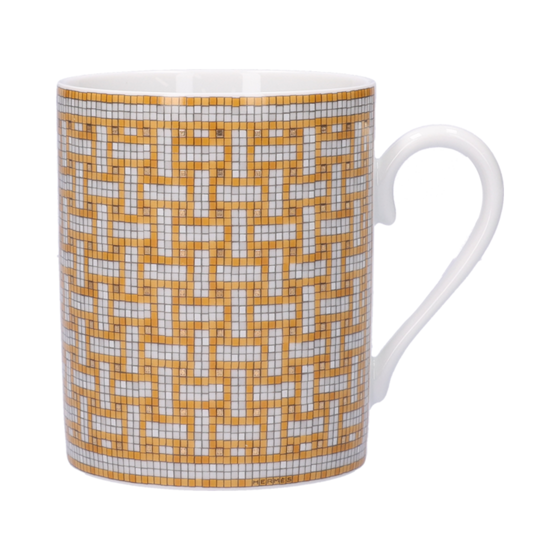 IT862VDHCBLJ Hermes Mosaïque au 24 Gold Mug