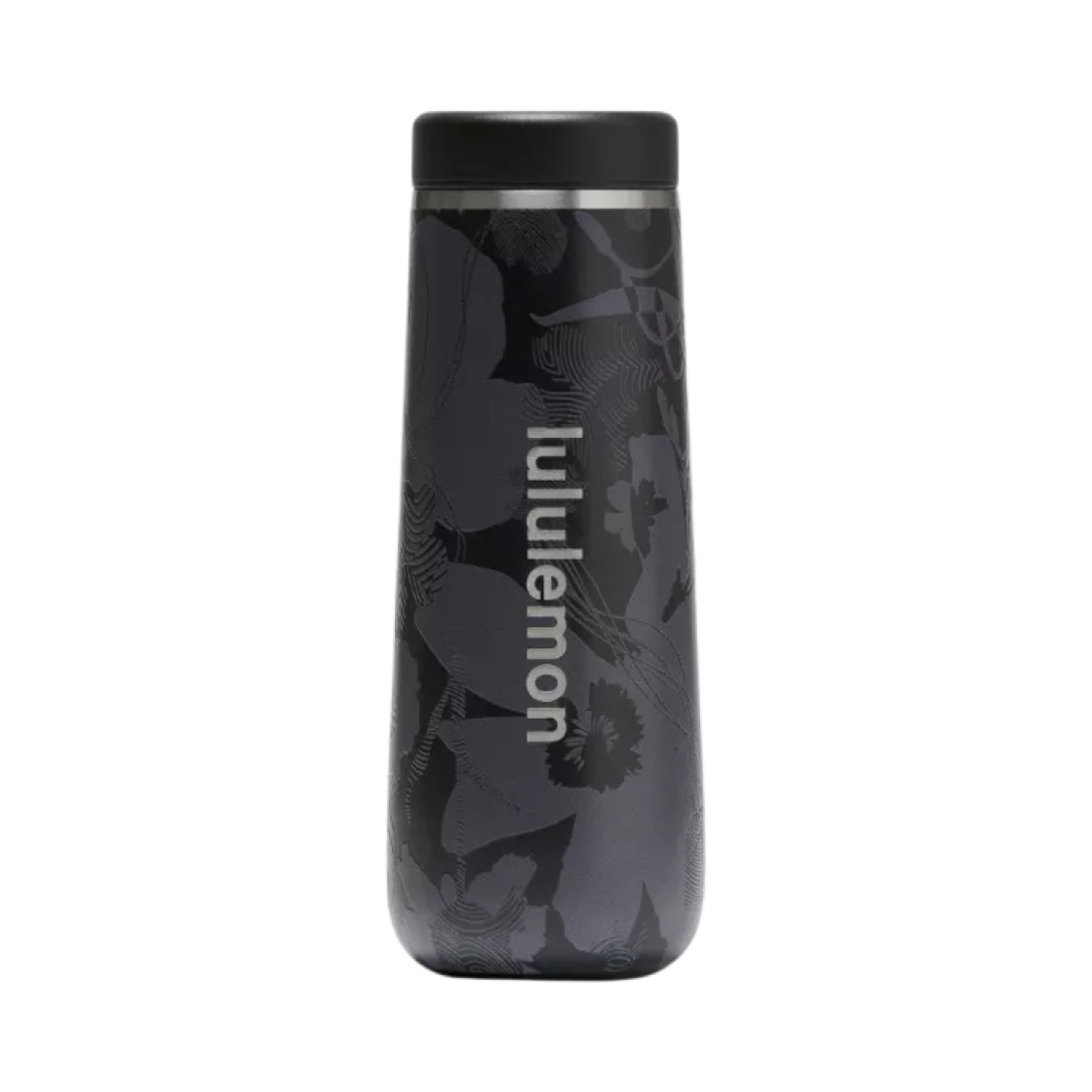 룰루레몬 더 핫 콜드 보틀 10온즈 와일드플라워 미니 티타늄 그래파이트 그레이(Lululemon The Hot Cold Bottle 10 oz. Wildflower Mini Titanium Graphite Grey)