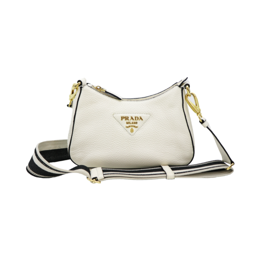 ITAJHADHA2BU Prada Vitello Daino Shoulder Bag 1BH193