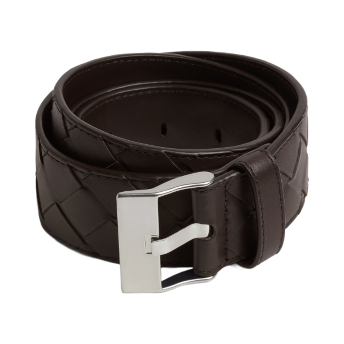 799046V4KF12145 Bottega Veneta Watch Buckle Belt Fondant