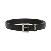 Saint Laurent Monogram Belt Black