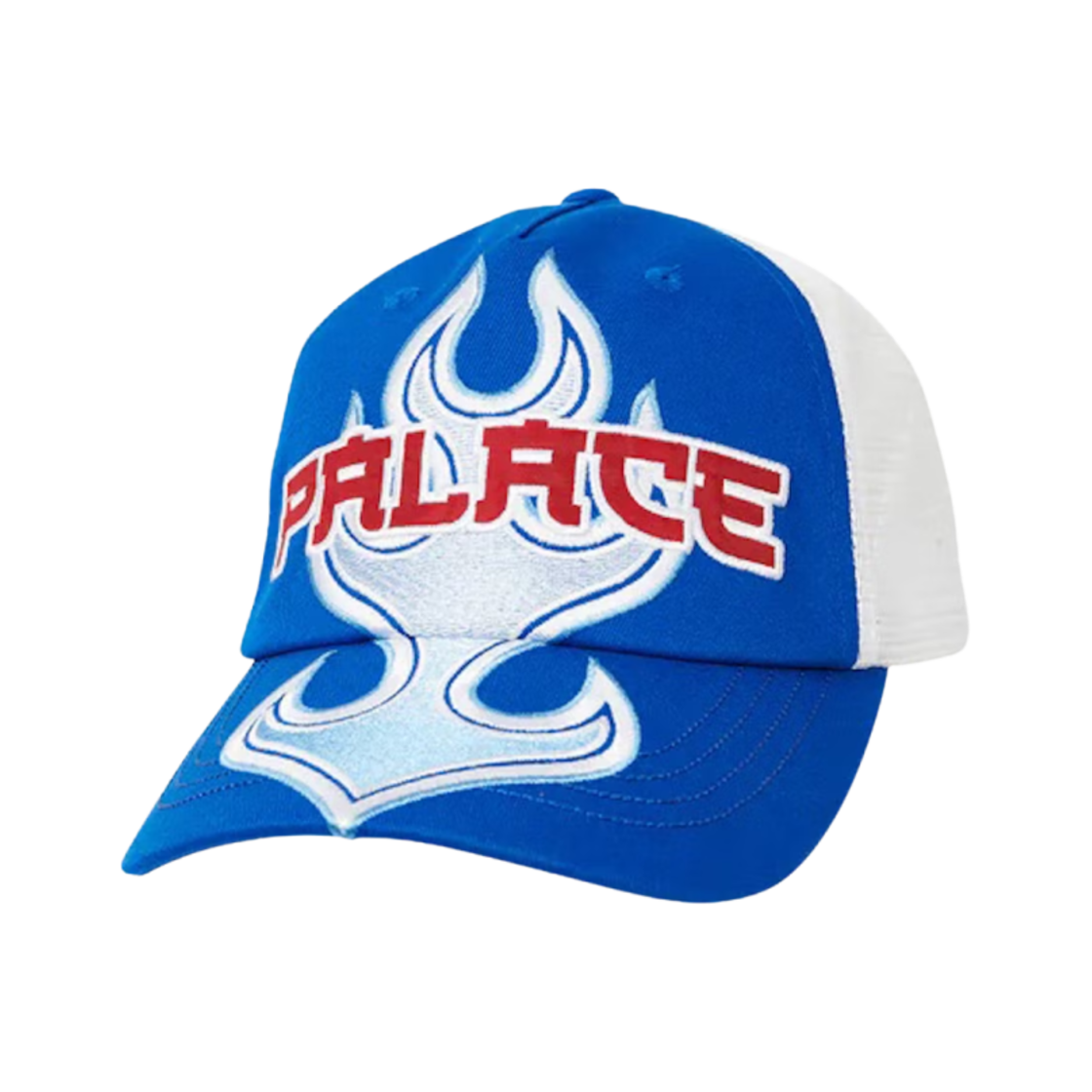 팔라스 플레임 트러커 햇 블루 - 22FW(Palace Flame Trucker Hat Blue - 22FW) - 1