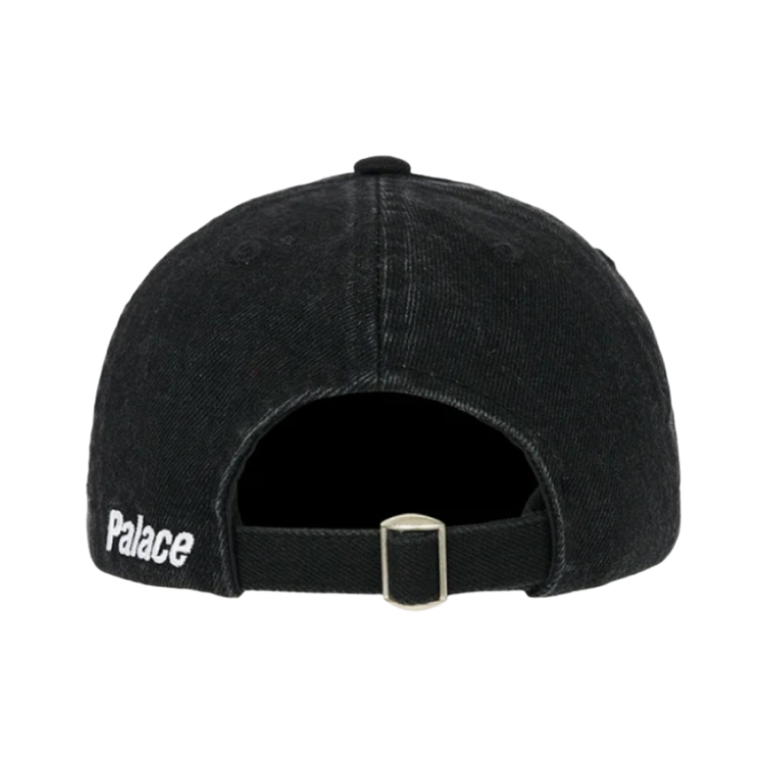 팔라스 로워케이스 워시드 데님 6-패널 캡 블랙 - 23SS(Palace Lowercase Washed Denim 6-Panel Black - 23SS) - 2