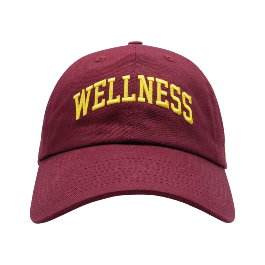 AC644ME Sporty & Rich Wellness Ivy Cap Merlot Gold