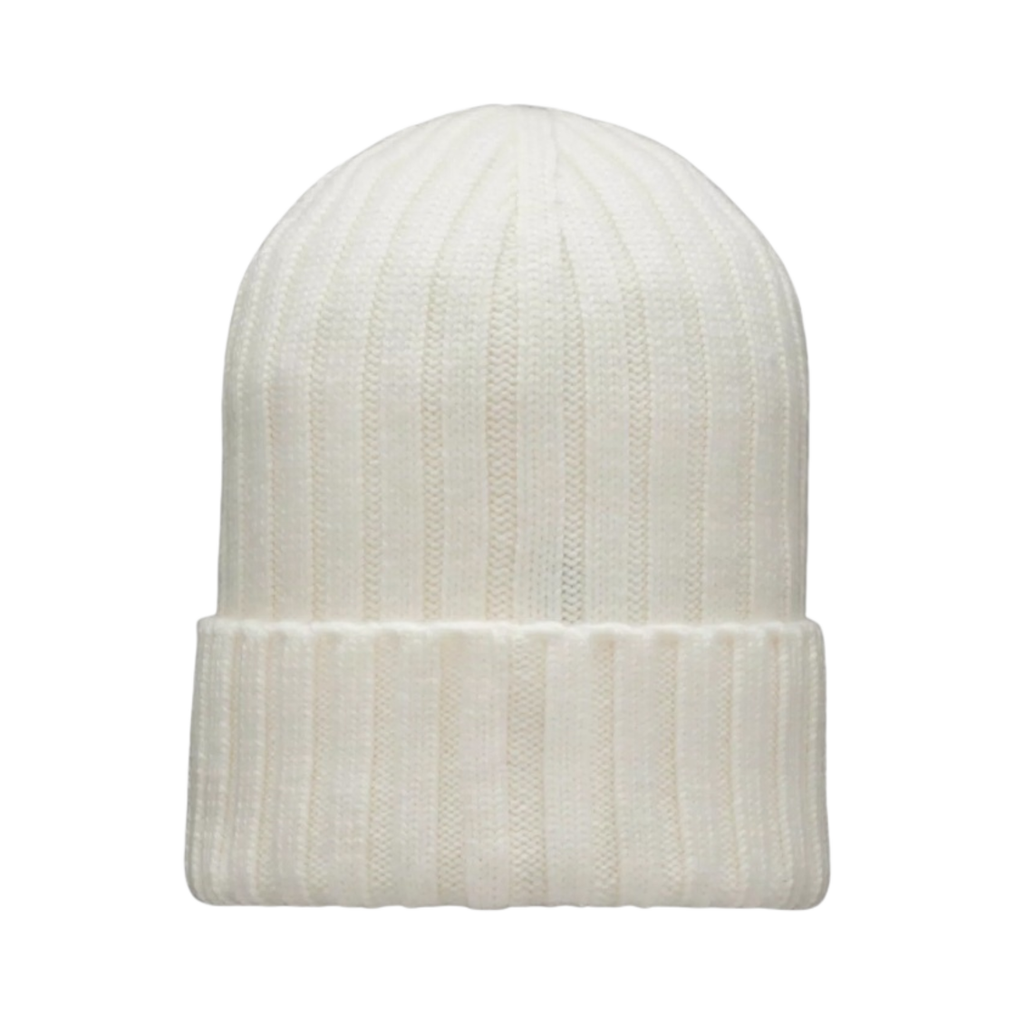 몽클레르 울 비니 화이트 - 23FW(Moncler Wool Beanie White - 23FW) - 2