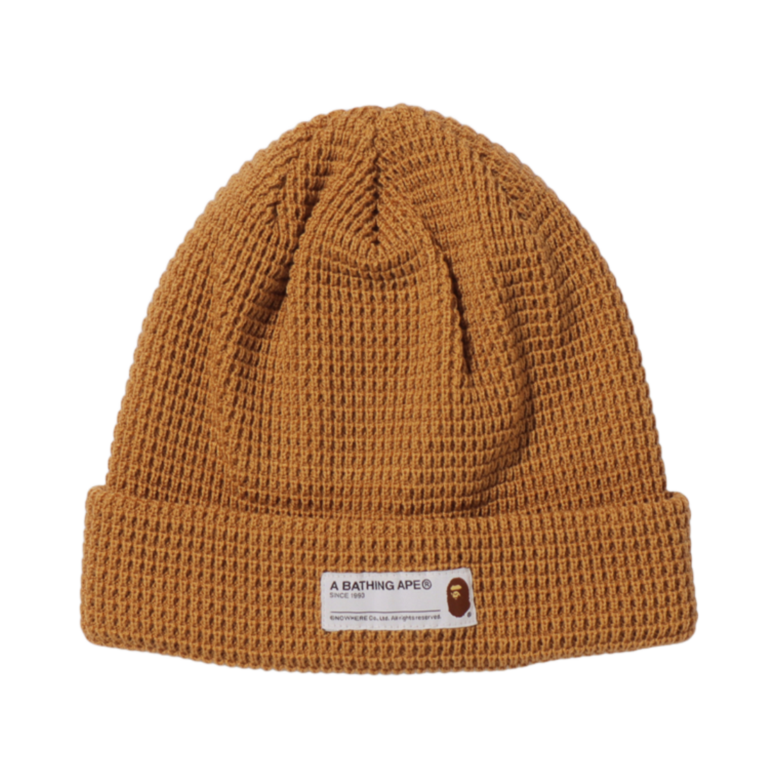 베이프 와플 니트 캡 베이지(BAPE Waffle Knit Cap Beige) - 1