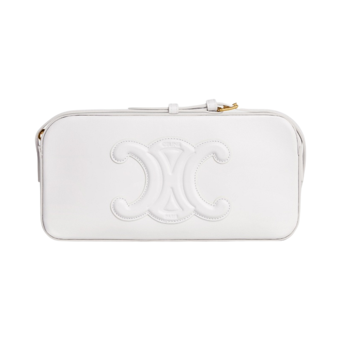 셀린느 스무스 카프스킨 퀴르 트리옹프 카메라 숄더백 화이트(Celine Camera Shoulder Bag Cuir Triomphe in Smooth Calfskin White) - 1