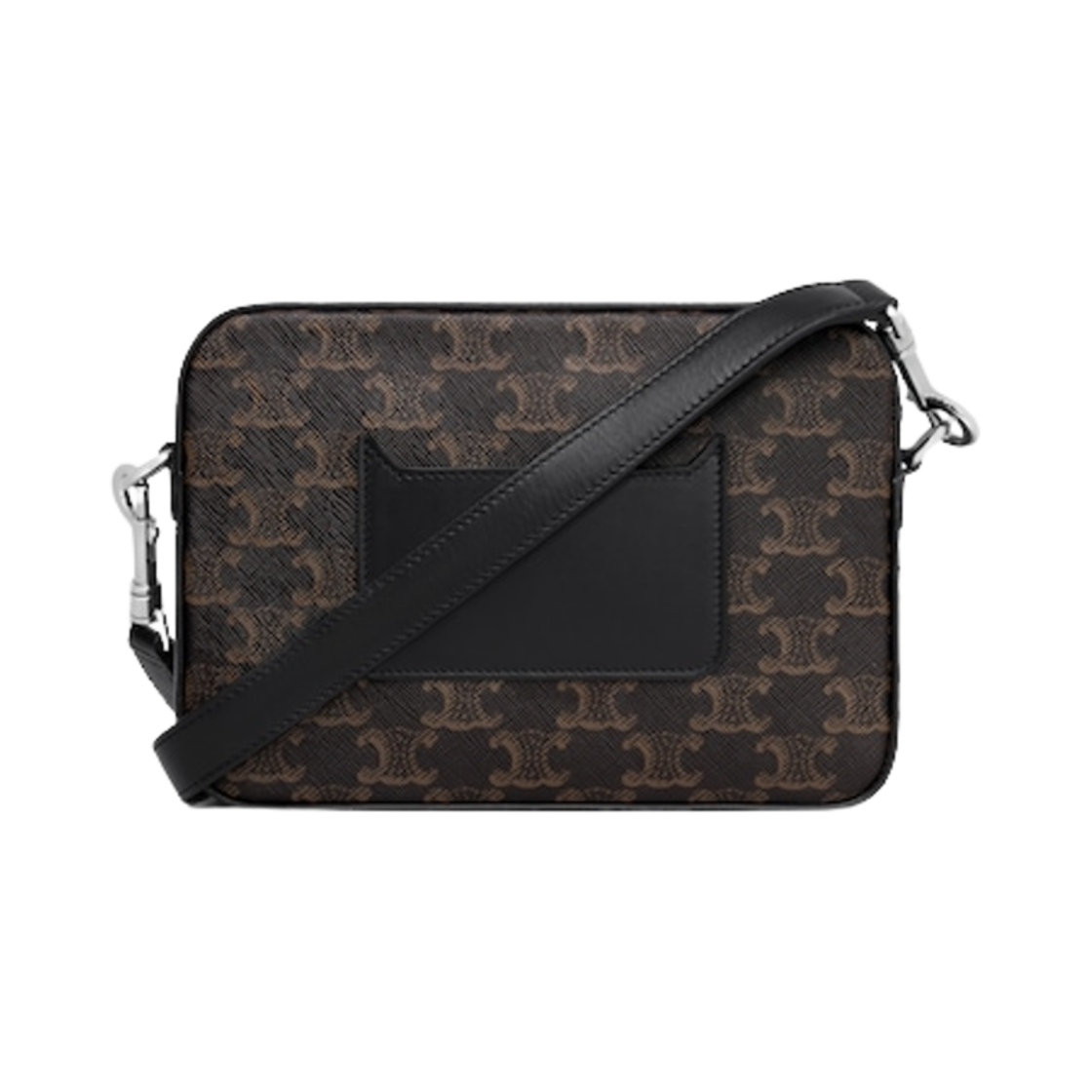 셀린느 트리옹프 캔버스 카프스킨 스몰 메신저백 블랙(Celine Small Messenger Bag in Triomphe Canvas Calfskin Black) - 2