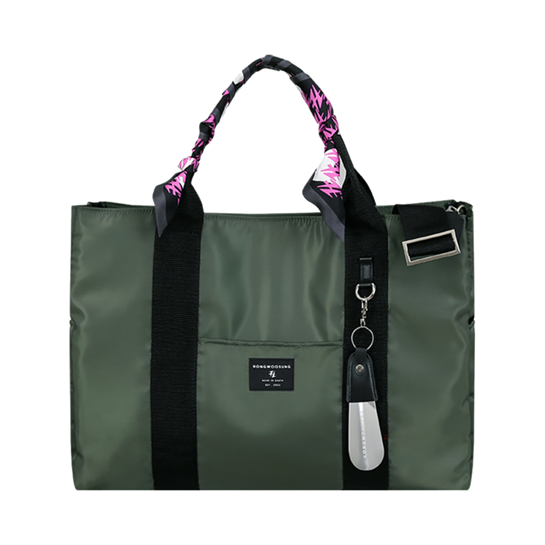 SS24ABG90KI Hongwoosung The Hongwoosung Totebag Khaki