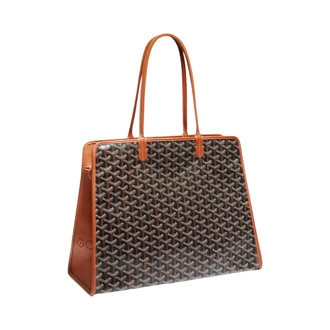 고야드 하디백 PM 블랙 탄(Goyard Hardy PM Bag Black Tan) - 1