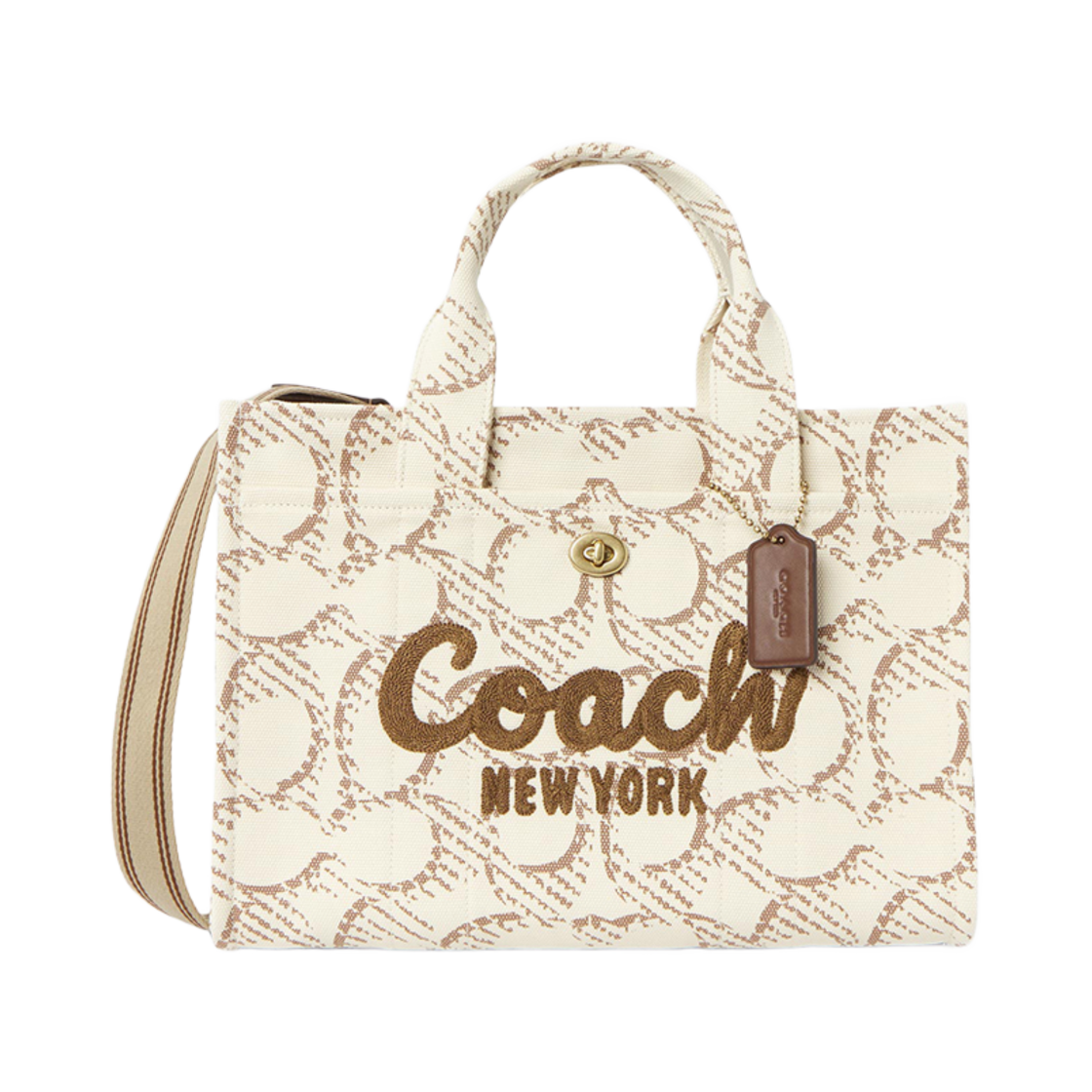 코치 카고 토트백 아이보리(Coach Cargo Tote Bag Ivory) - 1