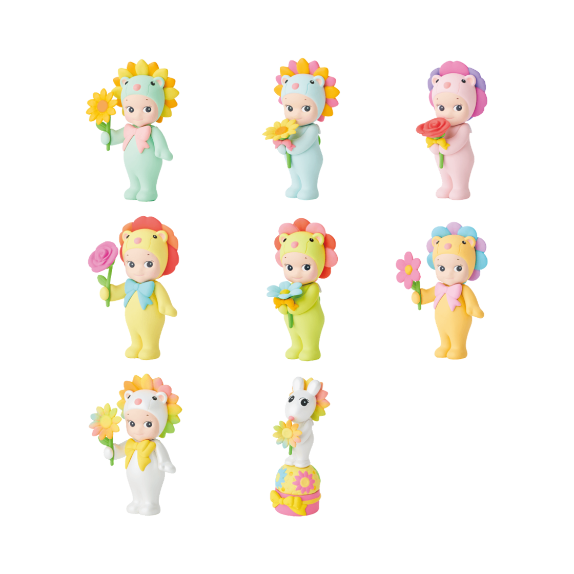 소니엔젤 미니 피규어 플라워 기프트 랜덤박스 (8개입)(Sonny Angel Mini Figure Flower Gift Sealed Case (8 Blind Boxes))