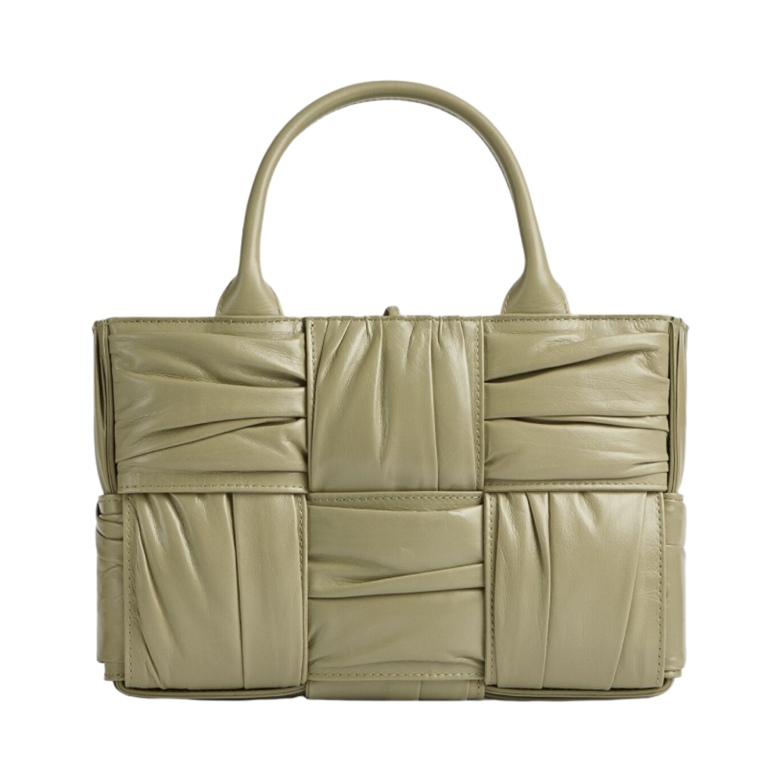 보테가 베네타 미니 아르코 토트백 트래버틴(Bottega Veneta Mini Arco Tote Bag Travertine) - 1