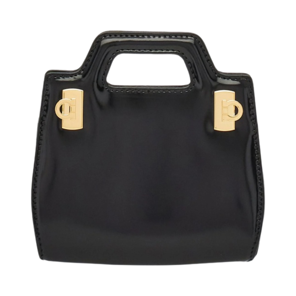 213984-762512 Ferragamo Wanda Micro Bag Black