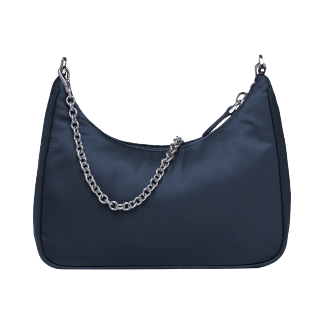 프라다 리에디션 2005 사피아노 레더 트리밍 나일론 숄더백 네이비(Prada Re-Edition 2005 Saffiano Leather Trim Nylon Shoulder Bag Navy) - 3