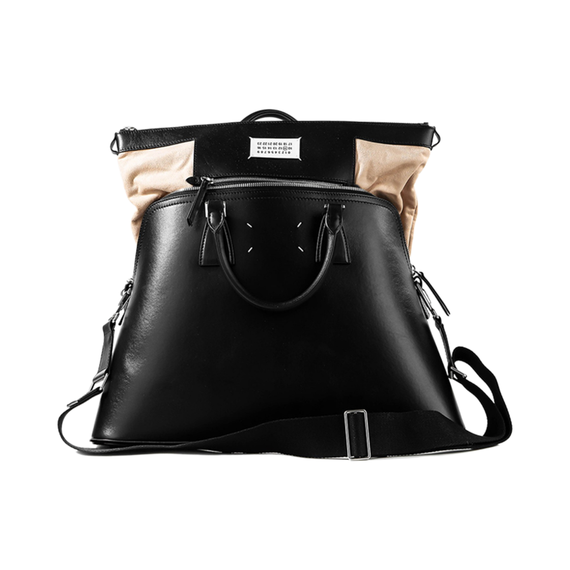 S55WG0131P4303T8013 Maison Margiela 5AC Large Shoulder Bag Black