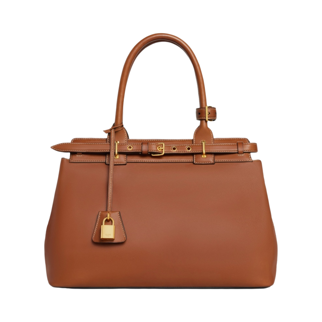 셀린느 내츄럴 카프스킨 콘티 백 탄(Celine Conti Bag in Natural Calfskin Tan) - 1