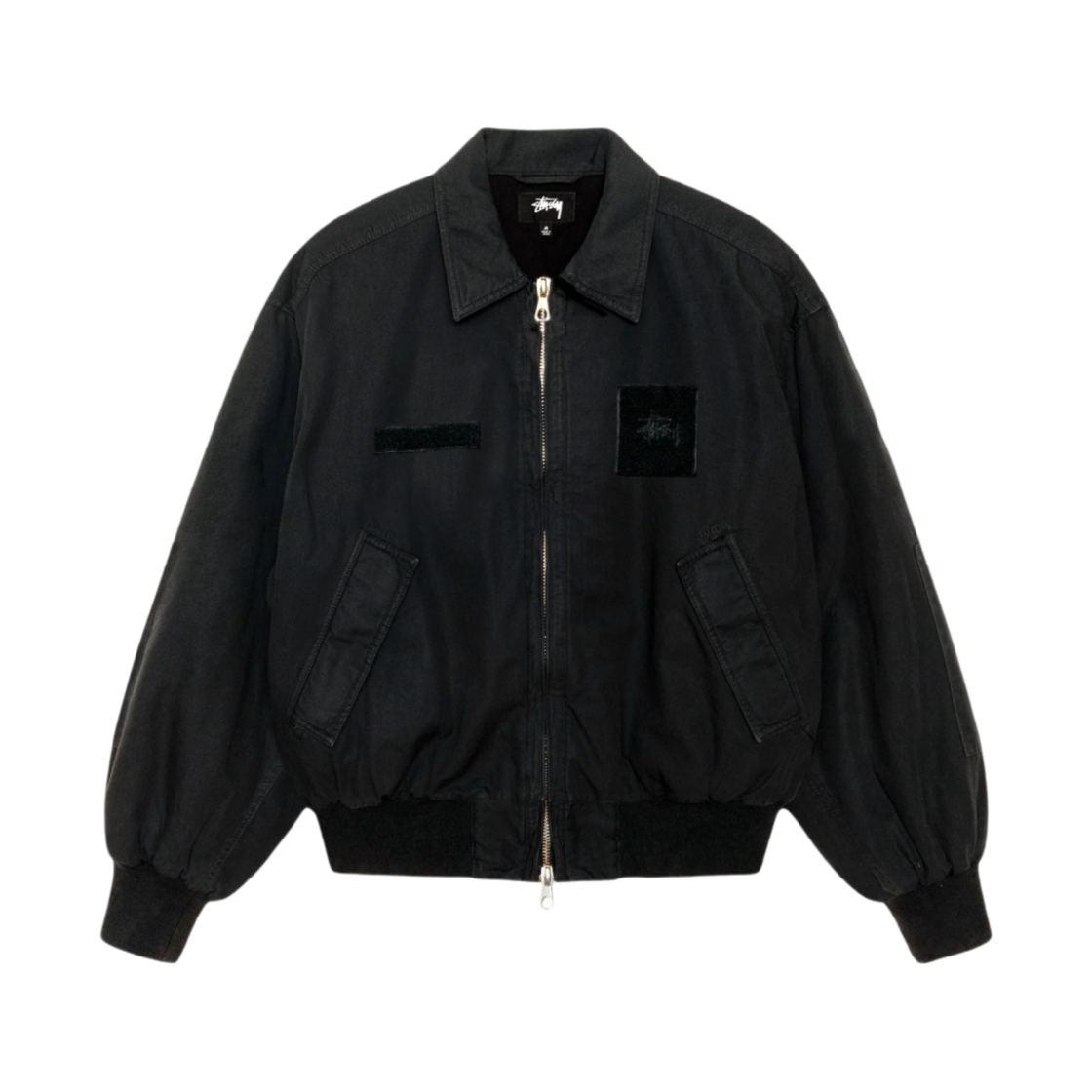 스투시 플라이트 봄버 블랙(Stussy Flight Bomber Black)