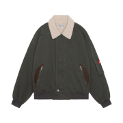 Cav Empt Wool Boa Inner Zip Jacket Green - 24SS