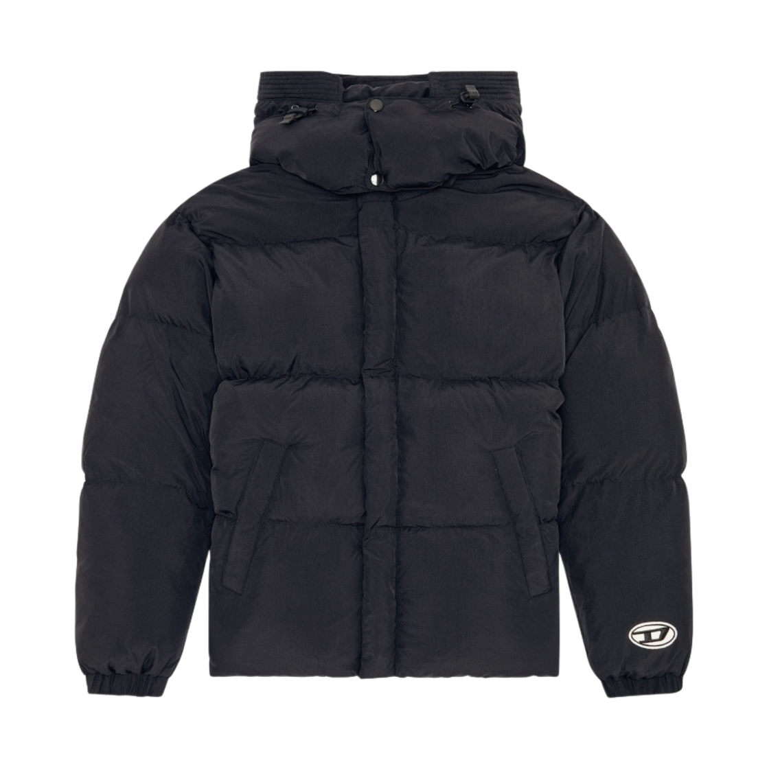 A064230BFAQ-9XX Diesel Polygiene Viraloff Puffer Jacket Black