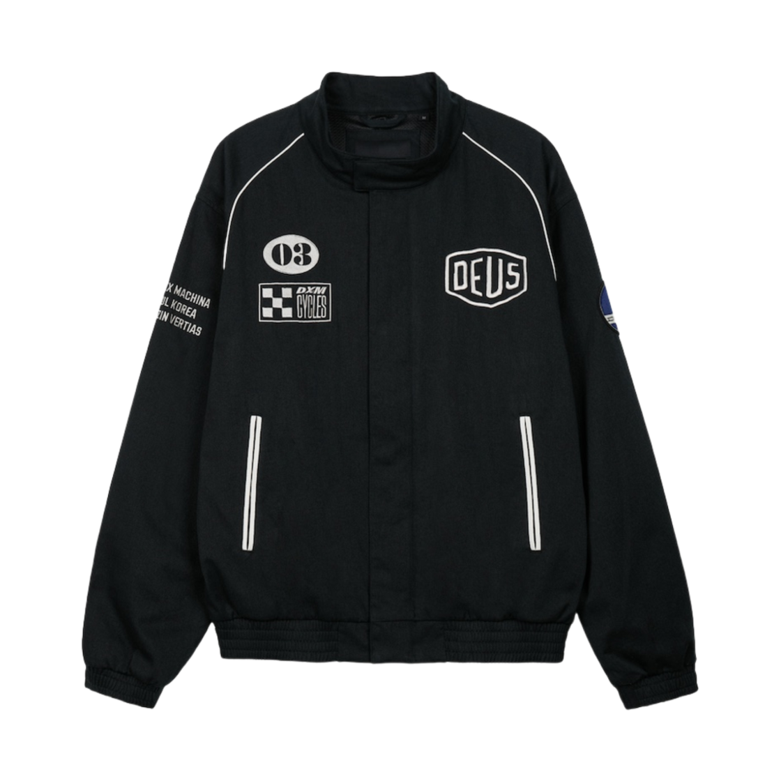 데우스 엑스 마키나 레이싱 자켓 블랙(Deus Ex Machina Racing Jacket Black) - 2