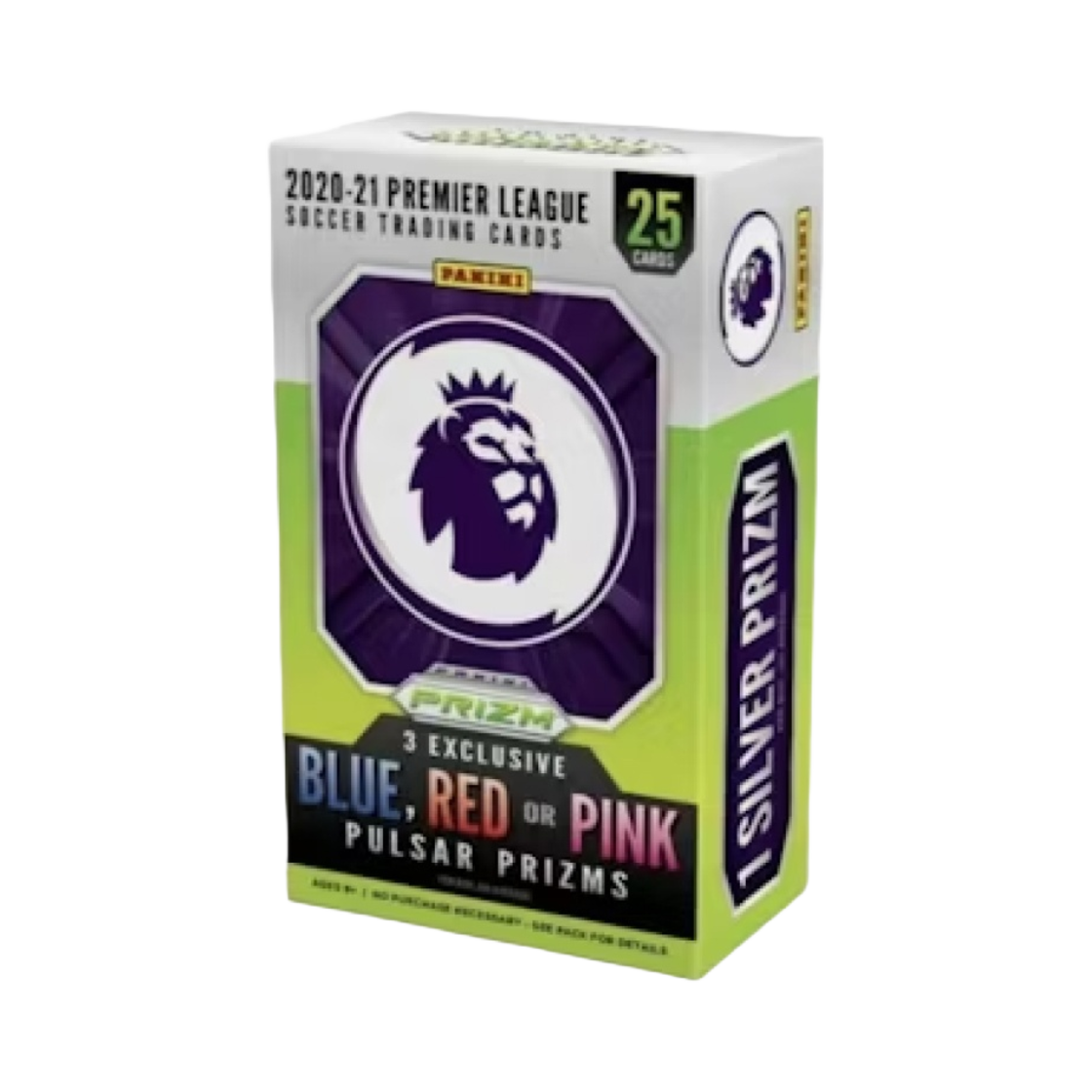 - Panini Prizm 2020/21 Premier League Soccer Card Box (Pack of 25)