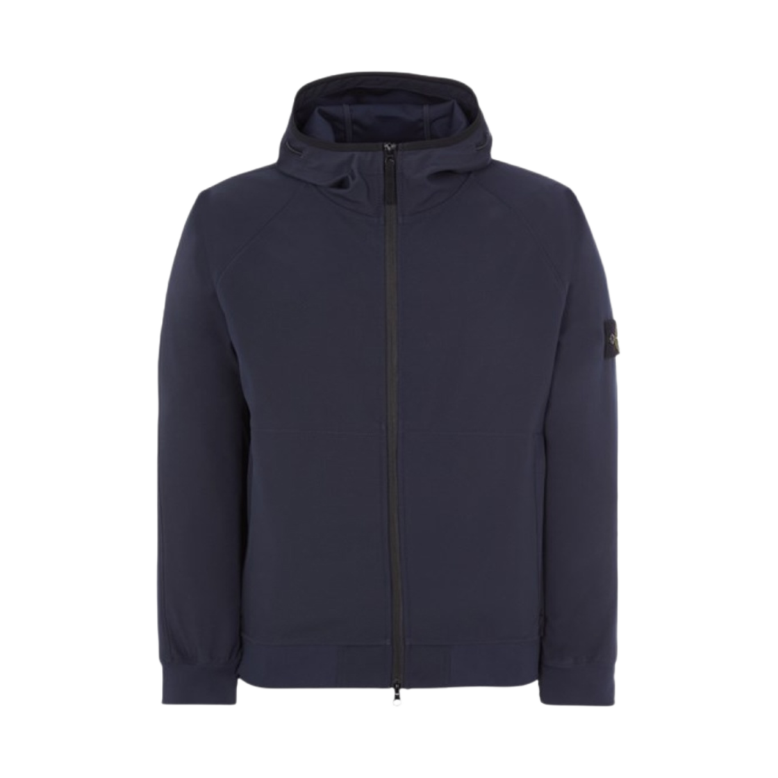 스톤 아일랜드 40927 라이트 소프트 쉘-R E.DYE 테크놀로지 리사이클 폴리에스터 후드 자켓 네이비 블루 - 23SS(Stone Island 40927 Light Soft Shell-R E.Dye Technology Recycled Polyester Hooded Jacket Navy Blue - 23SS) - 1