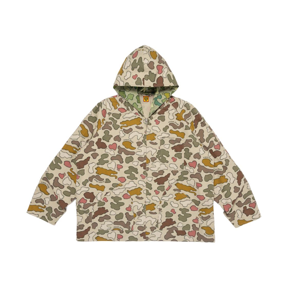 XX27JK001 Human Made x Kaws Camo Jacket Brown