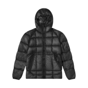C.P. Company DD Shell Hooded Down Jacket Black - 21FW