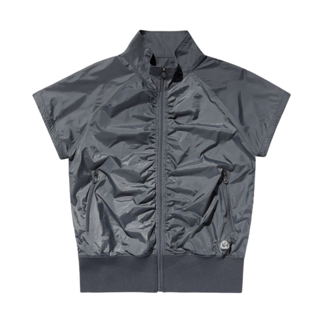 (W) 코이세이오 퍼커링 윈드브레이커 그레이((W) Coyseio Puckering Windbreaker Grey)