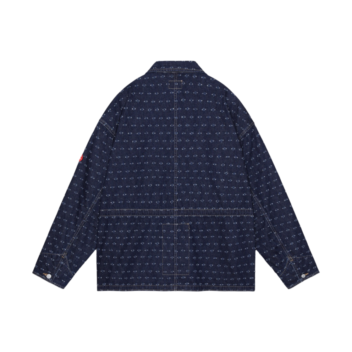 카브엠트 MAJ 댐 데님 워크 자켓 인디고 - 24SS(Cav Empt MAJ Dam Denim Work Jacket Indigo - 24SS) - 2