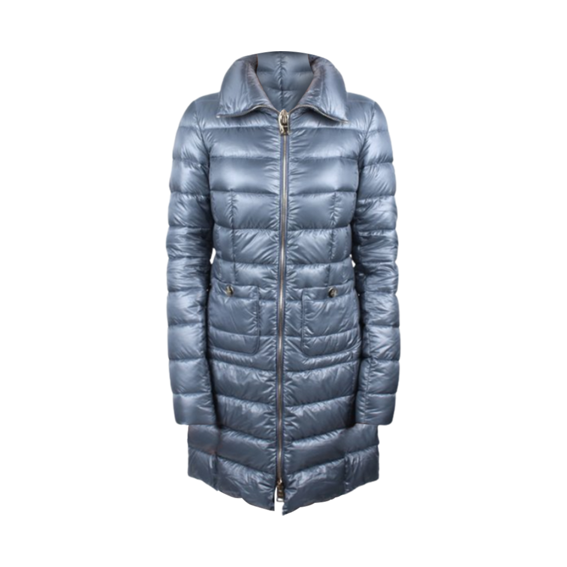 PI0002DIC-12017Z-9002 (W) Herno Maria Trench Coats Light Blue