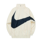 Nike Swoosh Woven Jacket Coconut Milk Black - Asia